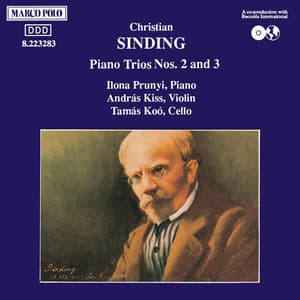 Sinding: Piano Trios Nos. 2 and 3 - Christian Sinding