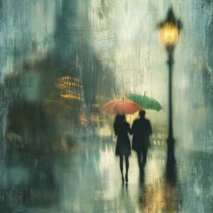 Éclaboussures d'Inspiration: Révélation Émotionnelle sous les Gouttes - Musique Triste Piano