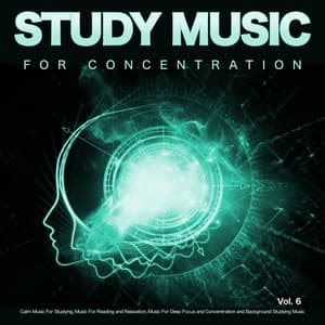 Study Music for Concentration: Calm Music For Studying, Music For Reading and Relaxation, Music For Focus and Concentration and Background Studying Music, Vol. 6 - Music For Studying and Concentration