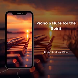 Piano & Flute for the Spirit: Elevating Your Soul - Portable Music Vibes