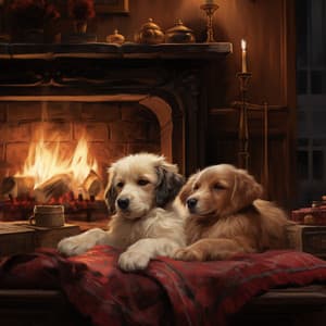 Melodías Caninas: Chimenea Y Música Para Tu Canino - Sonidos de la Naturaleza Música de la Naturaleza
