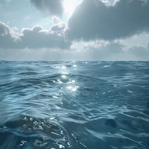 Focused Work Music with Ocean Sounds - Music for Focus and Work