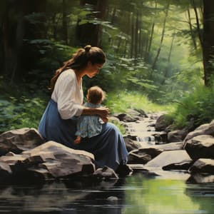 Serenatas Lluviosas Y Adormiladas Para Bebés: Música Para Aliviar El Estrés - La fuga del bosque