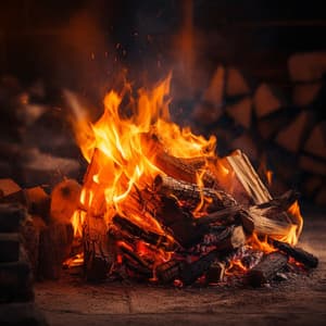 Chispa Dinámica Del Fuego: Ritmos Energizantes De Las Llamas - vino sónico