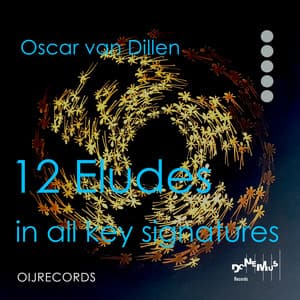 12 Eludes in all Key Signatures - Oscar van Dillen
