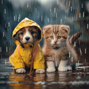 Armonías De Lluvia: Ecos Reconfortantes Para Mascotas - Ondas de música para perros