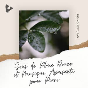 Sons de Pluie Douce et Musique Apaisante pour Piano - Somnolent Jean
