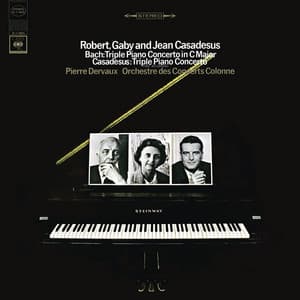 Bach & Casadesus: Concertos for 3 Pianos - Robert Casadesus