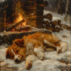 Relajación De Mascotas: Sonidos Calmantes De La Luz Del Fuego - Vishuda Cuencos Tibetanos