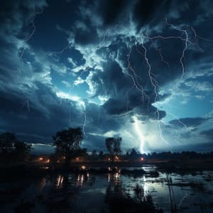 Dormir Con Truenos: Relajantes Melodías De Tormenta - Viajero espacial cósmico