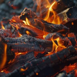 Blaze of Concentration: Fire Sounds for Work Efficiency - Study Academy