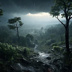 Massage in the Rain: Calming Ambient Sounds - Positive mind Space