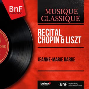 Récital Chopin & Liszt - Jeanne-Marie Darre
