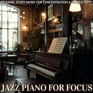 Jazz Piano for Focus – Relaxing Study Music for Concentration & Productivity - Jazz Cafe Study and Focus