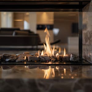 Llama Del Progreso: Fuego Impulsando El Éxito En El Trabajo - Sonidos naturales del bosque