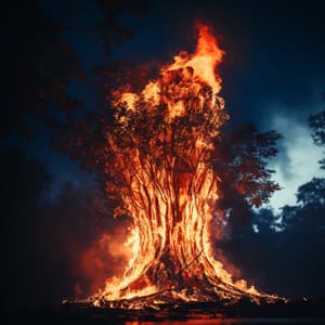 Melodías Que Se Encienden: Un Concierto Ardiente - Terapia de naturaleza