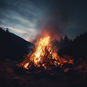 Studying with Fire Sounds: Binaural Ambience - Brainwave Samples