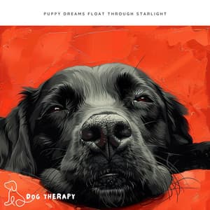 Puppy Dreams Float Through Starlight - Dog Therapy