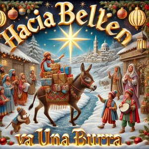 Hacia Belén Va una Burra - Canciones De Navidad Música Navideña Para Niños