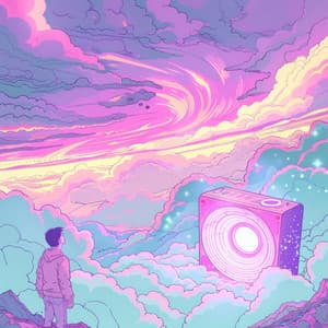 Pinkes Paradies der Träume: Entdeckungsreise durch Traumwelten - Weißen Rauschens