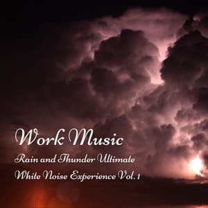 Work Music: Rain and Thunder Ultimate White Noise Experience Vol. 1 - Work Playlist