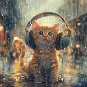 Cats Rain Whiskers: Purring Quiet Tunes - Relax My Cat