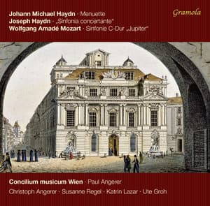 M. Haydn: 6 Minuetti,  - J. Haydn: Sinfonia concertante, Hob. I:105 - Mozart: Symphony No. 41, K. 551 - Concilium Musicum Wien