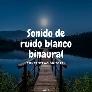 Sonido de ruido blanco binaural: concentración total Vol.2 - Guía Binaural