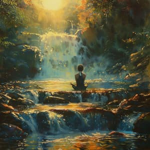 Stream Serenity: Binaural Meditation Waters - Meditation Music Library