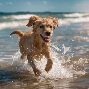 Armonía De Perros: Serenidad De Relajación Oceánica - Hora de la Música del Perro