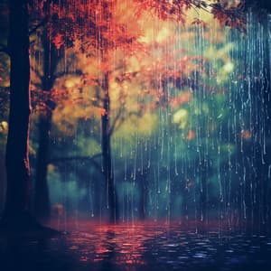Melodic Rainfall Dreams: Serene Shower Harmony - Rain For Deep Sleep