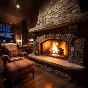 Junto A Las Llamas Del Estudio: Música Relajante Y Fuego - Suave al aire libre