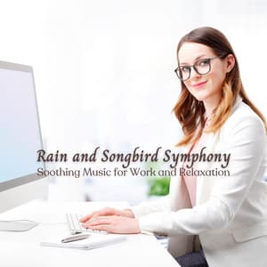 Rain and Songbird Symphony: Soothing Music for Work and Relaxation - Rain Storm Sounds