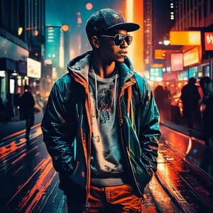 Rhythm Streets: Timeless Hip Hop Vibes - Relaxing Anime Lofi