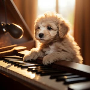 Canine Melodies: Dogs Piano Symphony - Dried Roses