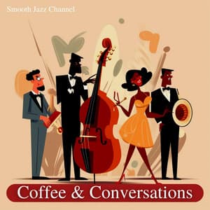 Coffee & Conversations: Jazz Background for Cozy Cafes - Smooth Jazz Channel