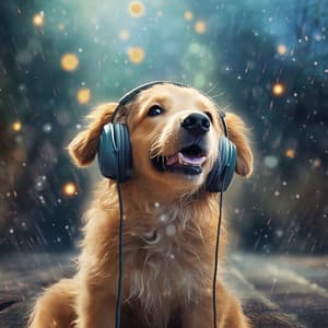 Rainwalk Melodies: Dogs Relaxing Rhythms - Dog Music Collective