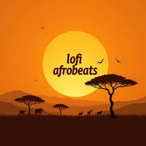 Late Night Lofi Afrobeat Desert Skies - Lazy Vibes