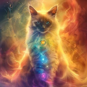 Magiske Poteaftryk: En Rejse ind i Drømmeverdenens Lys - Calm Music for Cats