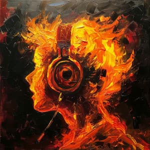 Hearthside Harmony: Melodic Fire Tunes - SonicWaves ASMR