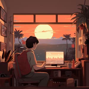 Fuga En La Oficina Junto A La Orilla: Música Junto A La Orilla Del Mar - Sonidos de la Naturaleza Ruido