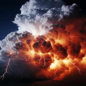 Ritmos De Truenos Concéntricos: Sesiones De Enfoque Musical - Sonidos del viento