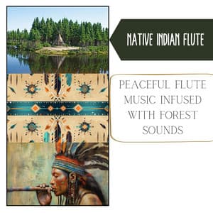 Peaceful Flute Music Infused with Forest Sounds - Native Indian Flute