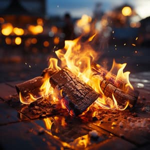 Sueños De La Fogata: Música Relajante Y Llamas - Música de la naturaleza Canciones de la naturaleza