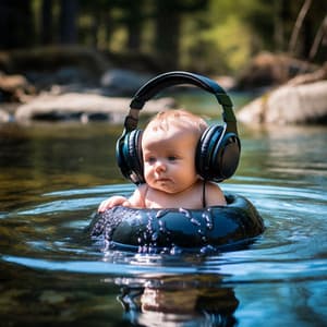 Gentle Waters: Binaural Baby Soothing Sounds - Binaural Beats Study Collective