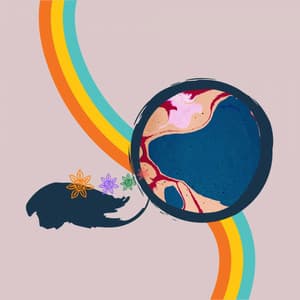 Backdrop for Rejuvenating Aprils - Fiery Trumpet, Soprano Sax, Tenor Sax and Guitar - Acoustic Study Music Playlists