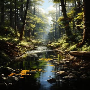 Melodías Meditativas Del Río: Fluyendo Con Armonía - Sonidos curativos de la naturaleza