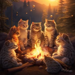 Firelight Cantata for Pets: Music for Stress Relief - Moon Samples