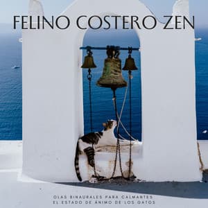 Felino Costero Zen: Olas Binaurales Para Calmantes El Estado De Ánimo De Los Gatos - Resplandor de las olas del océano