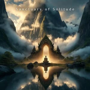Sanctuary of Solitude: Echoes from the Misty Peaks - Buddhist Meditation Temple